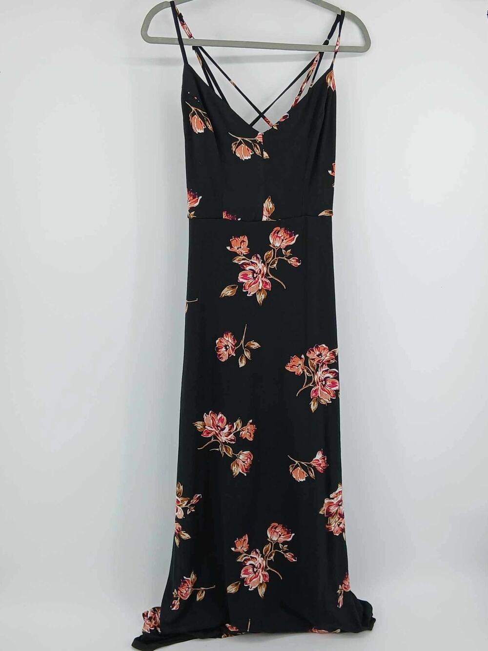 Nine Britton floral print V-neck maxi dress